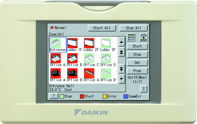 Daikin DCS601C51 Intelligent Touch Controller