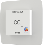 CO2 sensor without command RF / Wired white