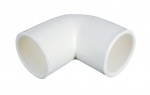 Aspen Condensate Pump Xtra Rigid White Overflow Pipe 90 Degree Elbow