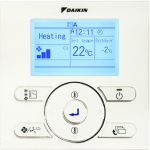 Wired remote controller with full text menu,Energy features and 7 Day Time Clock
