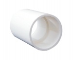 Aspen White Overflow Straight Connector