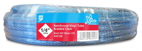 30m Coil Clear Reinforced Tube